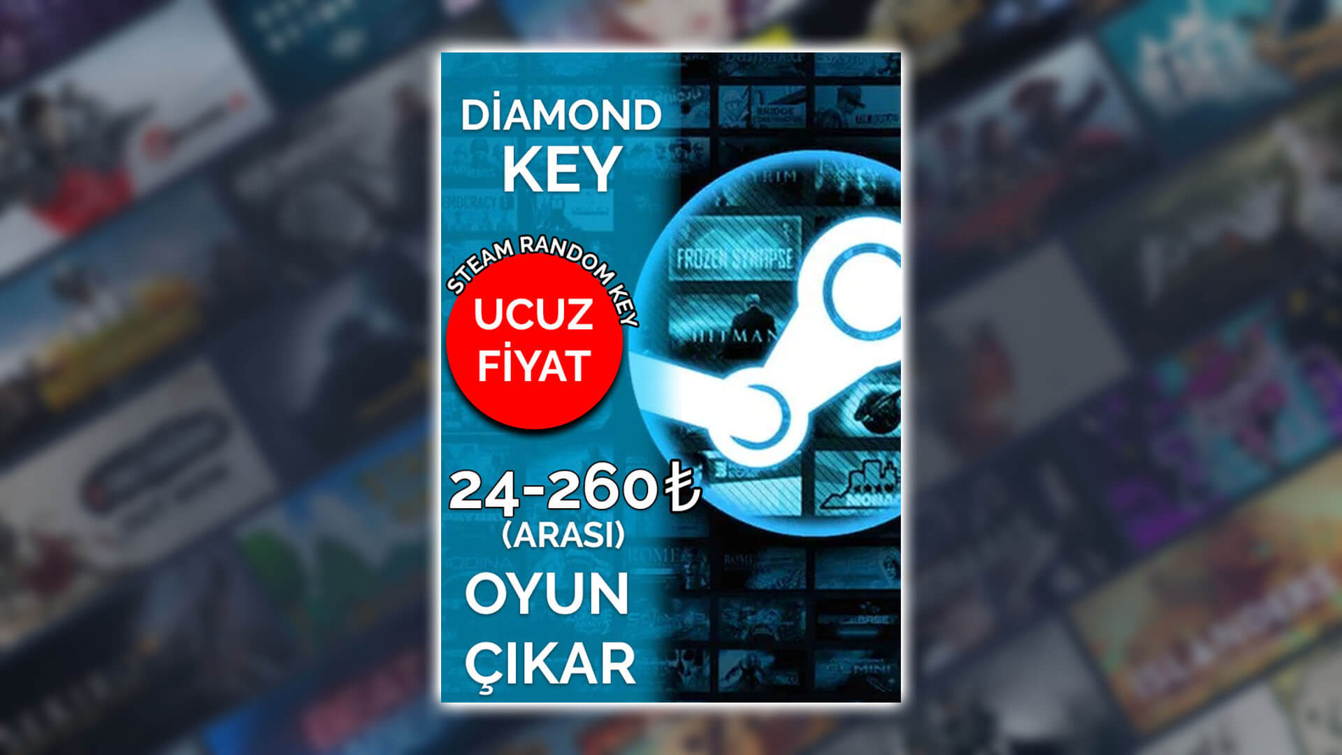 Steam Diamond Random Key Fiyatları